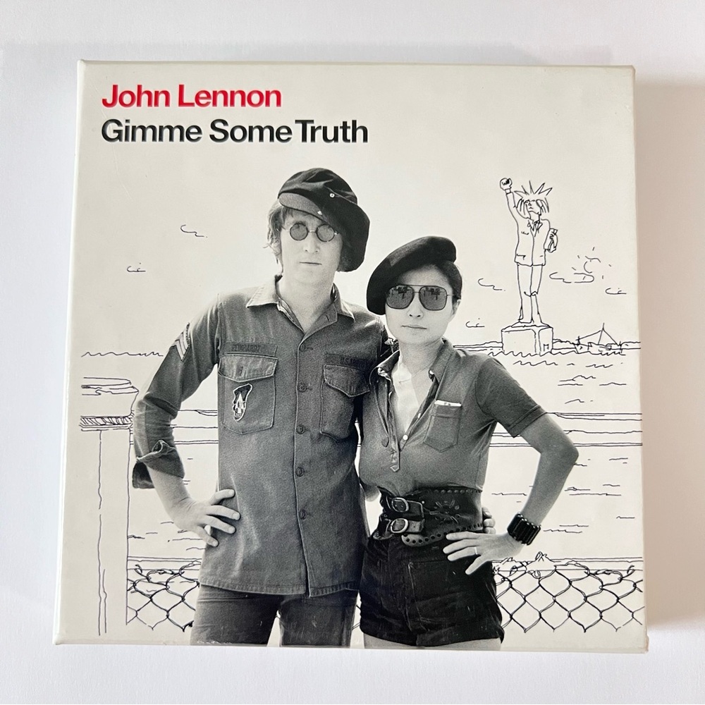 John Lennon Gimme Some Truth 4 CD's Box Set Music Collectible Yoko Ono 2010